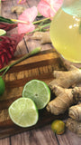 Hawaiian Ginger Tea | Ginger Lime cold brew tea by Oribe Tea Company. Made in Hilo, Hawaii