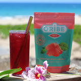 Oribe Tea Hibiscus Mint Cold Brew Tea- Easy Iced Tea that brews in your refrigerator overnight and tastes perfect every time. 