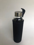 Glass Tea bottle with neoprene sleeve