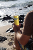 Green Tea in Glass Tea Flask | Green Tea in Hawaii | Green Tea at the Beach