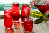 Hibiscus Iced Tea- Cold Brew Hibiscus Mint tea from Oribe Tea Company. This tea features Hawaii Mamaki Tea grown only in Hawaii