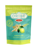 Ginger Tea- Hawaiian Cold Brew Ginger Lime Tea. Made in Hilo, Hawaii from 100% Organic Ingredients
