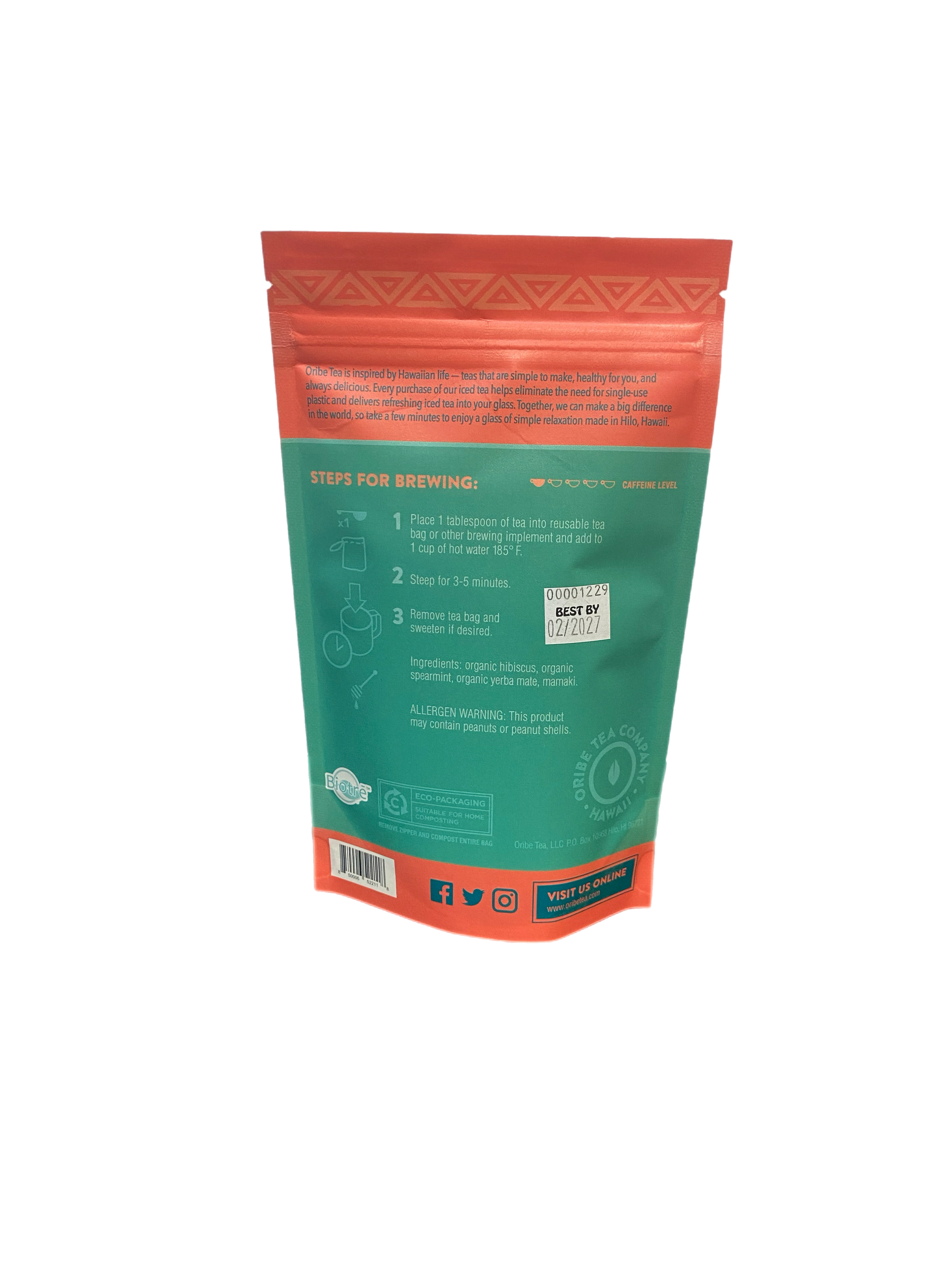 Hibiscus Mint with Mamaki | Loose Leaf Tea