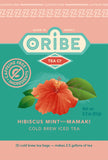 Caffeine Free Hibiscus Mint with Mamaki | Cold Brew Iced Tea